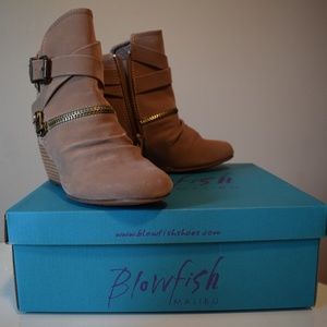 Blowfish Wedge Booties